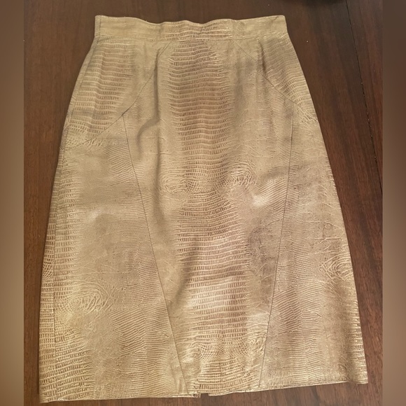 Vintage 1980s Danier leather suit - Picture 4 of 4